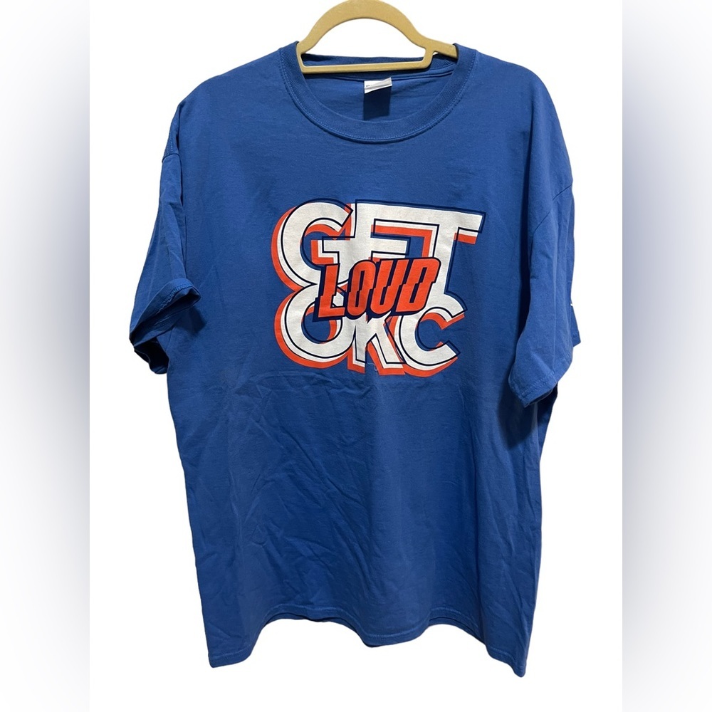 Oklahoma City (OKC) Thunder - Get Loud - playoff t-shirt - size XL
